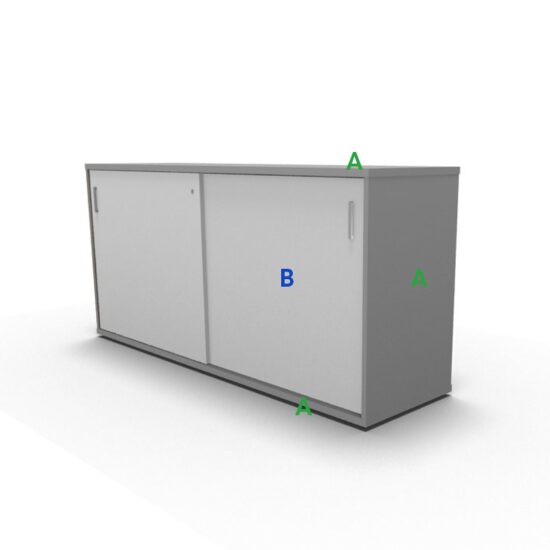 Sliding Door Storage Cabinet (1082 high) TBO 0040