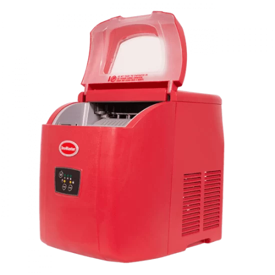 SnoMaster 12 Kg Portable Ice Maker-Red