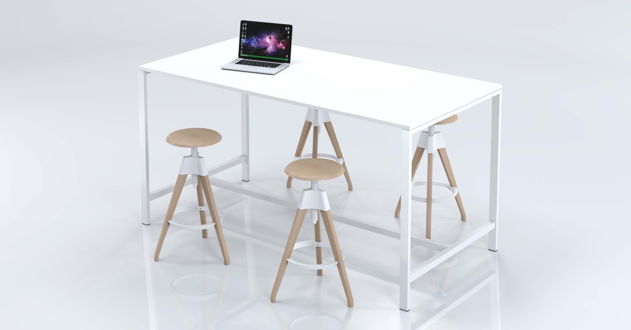 Twentyfive50 standing meeting table for adaptable office work