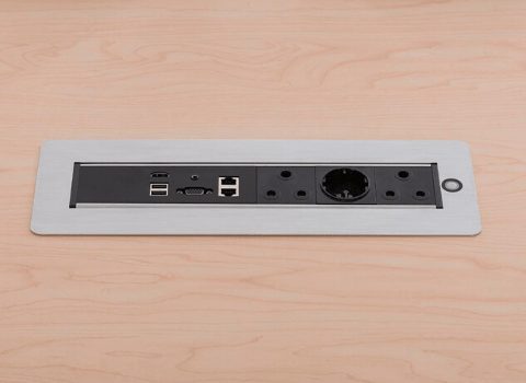 01-Cube Electric for workstation cable organisation