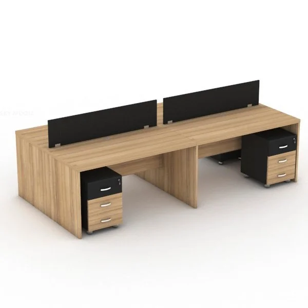 4 Person Workstation for open-plan team work