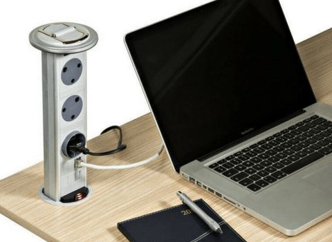 Power powerdock commercial for meeting-table connectivity