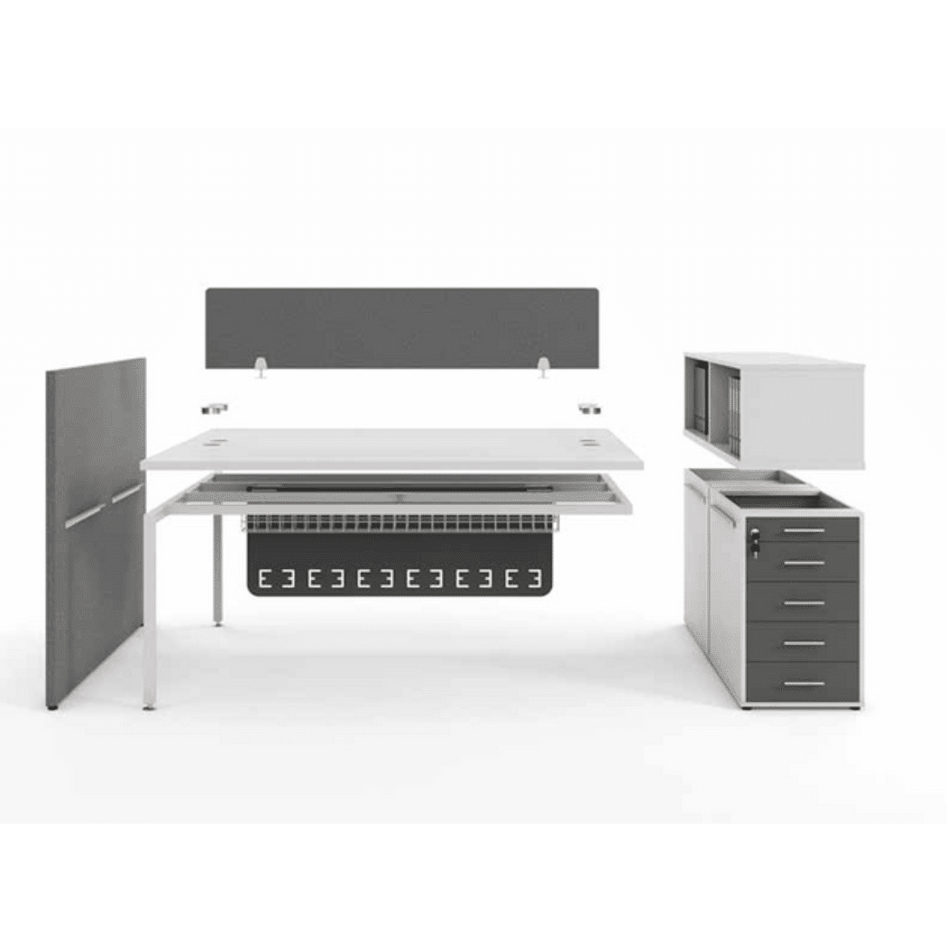 Euro 38 Dual / Linking Workstation for open-plan team work
