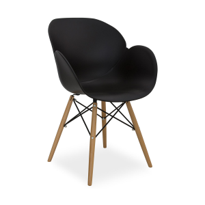 Holly Leisure Chair - Wood for casual workplace seating