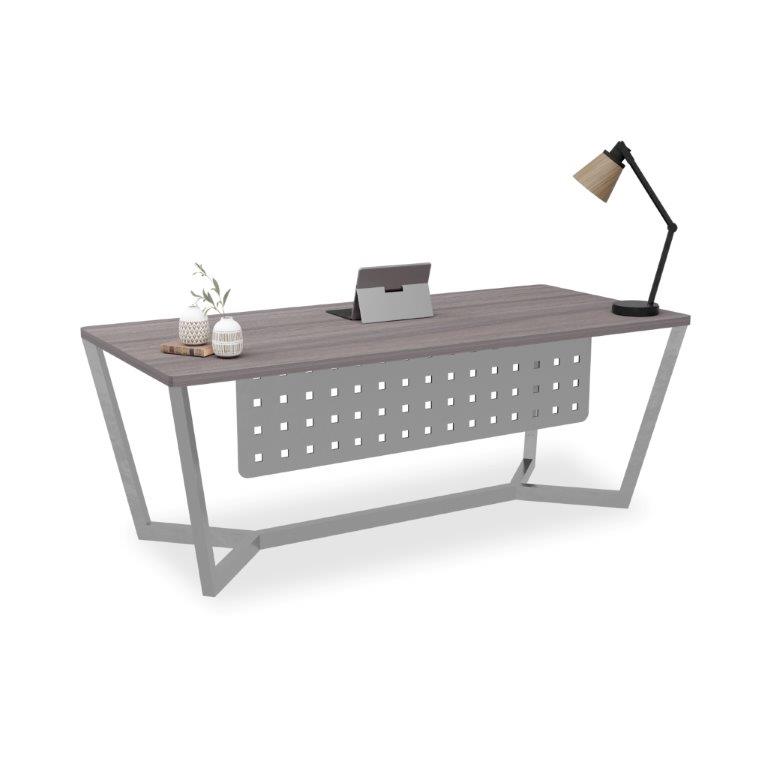 Integrated Office Desk Full Steel Frame for management offices