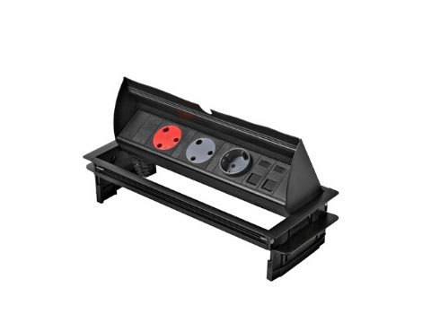 01-Horizontal Power Dock for desktop power access