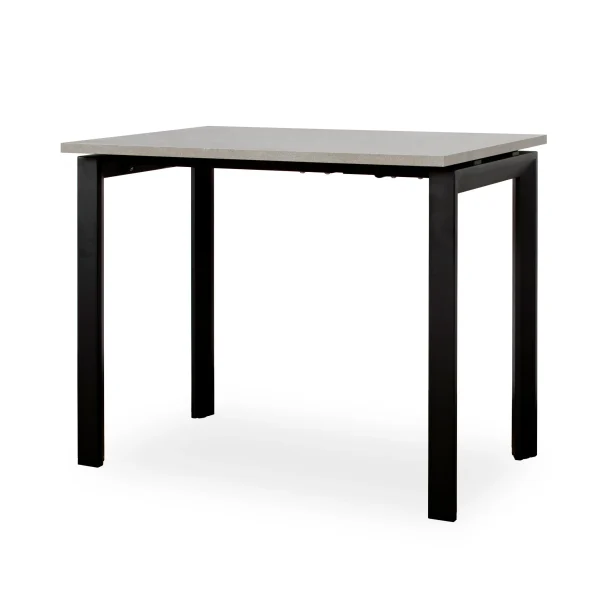 Modular Training Table – Textured Concrete Grey for flexible group work