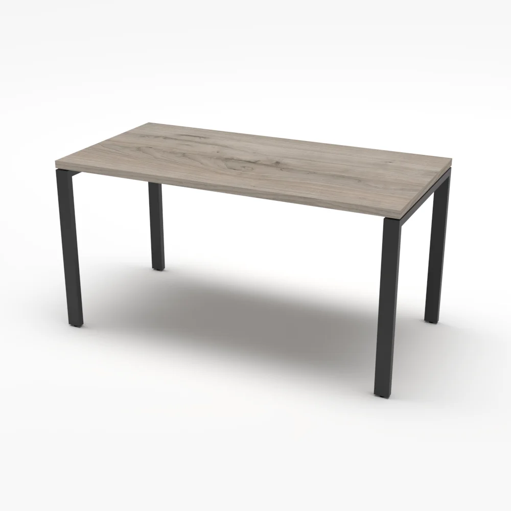 Steel Range Single Desk for modern office workstations – alternate product view 2
