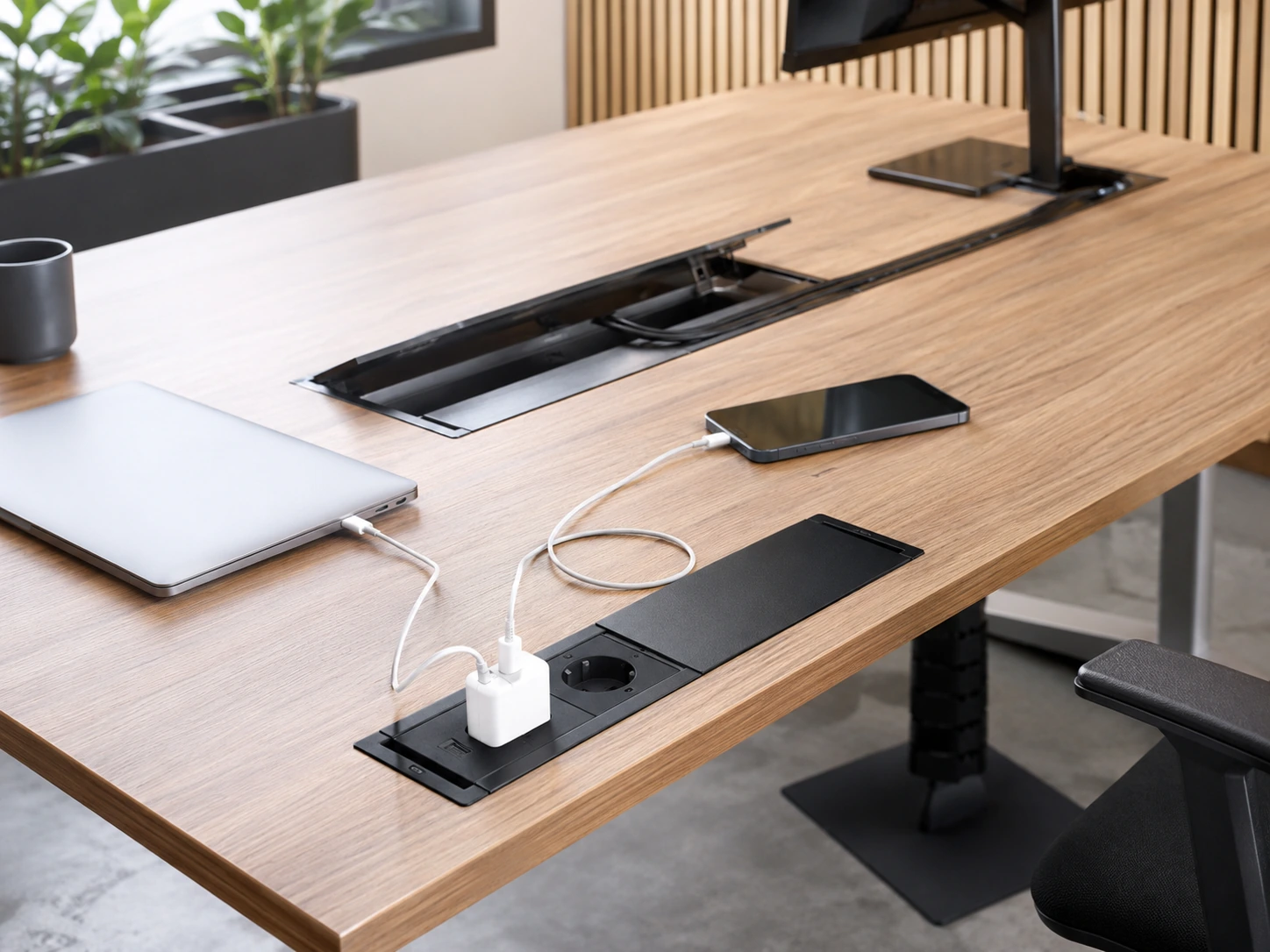 Desk Power Reticulation